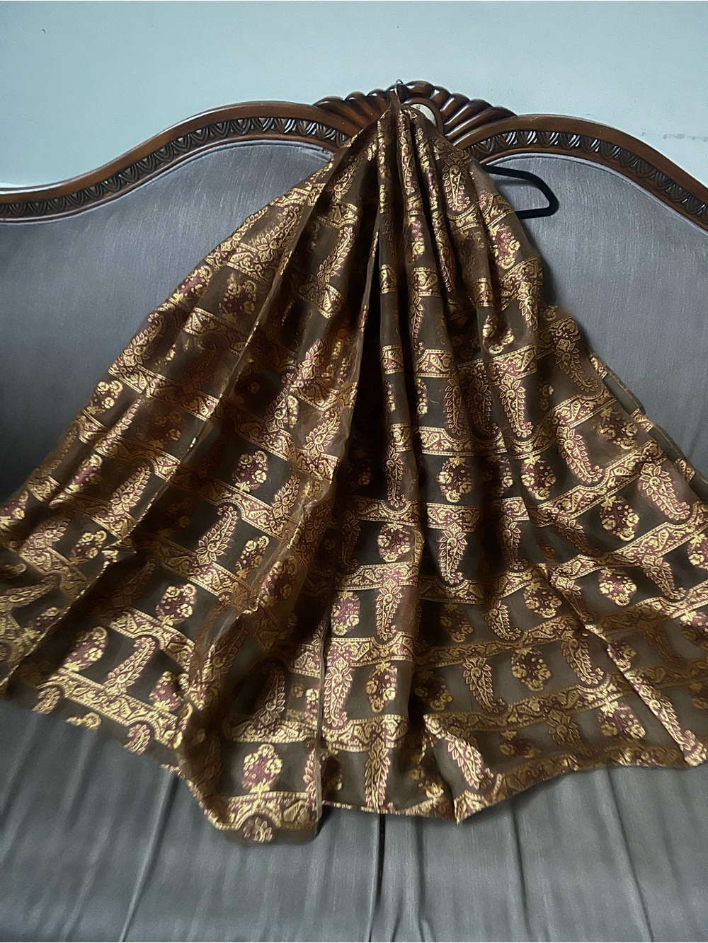Fancy organza shawl
